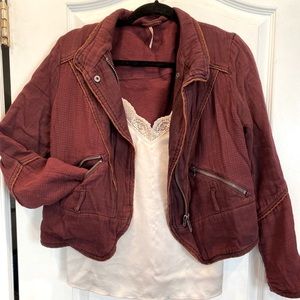 Free People Moto Jacket